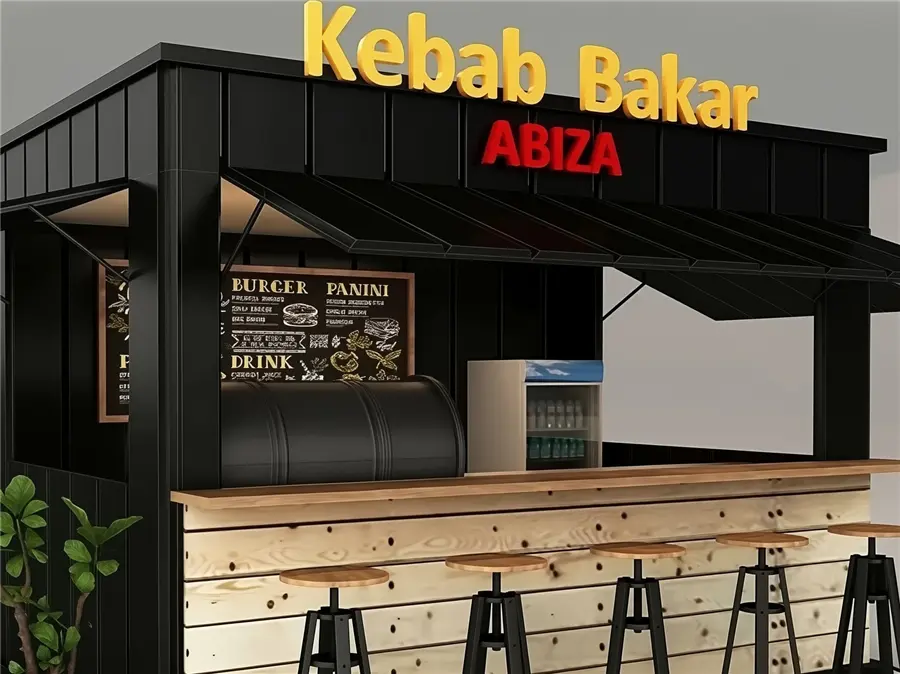 Steel Structure Newspaper and Book Kiosk (4).jpg